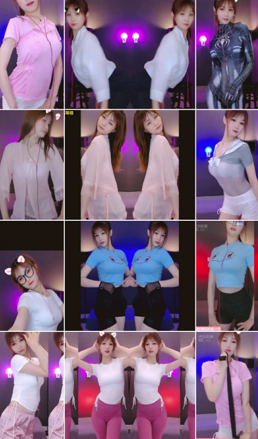 【虎牙主播】幻音静静 20年热舞合集300V 68G