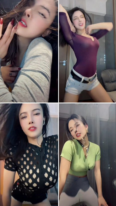 【快手主播】岚岚baby 直播录屏合集 9V 1.76G