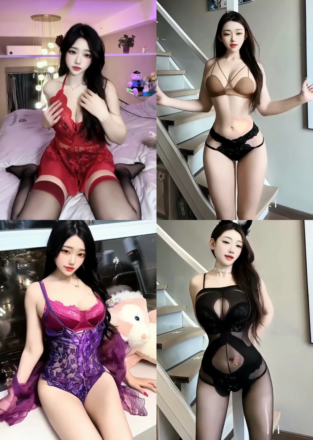 抖音 露宝吃不饱 精致美女衣物定制跳舞视频[8V-318.1M]