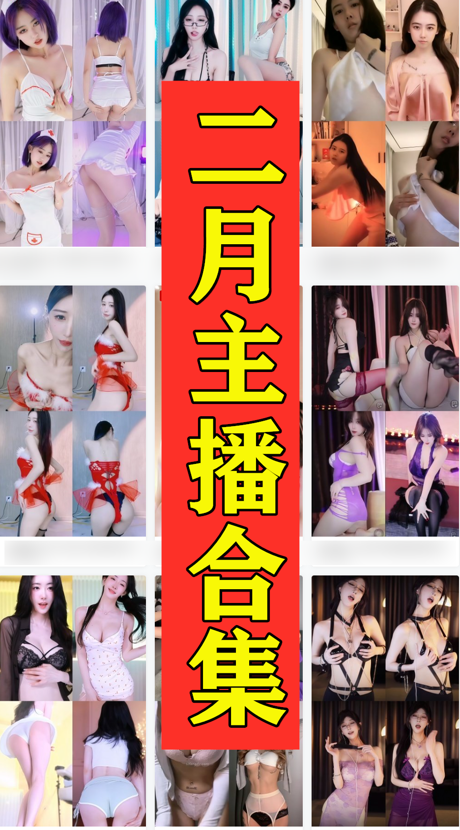 26年2月更新国内主播合集210位6400GB，永久会员免费