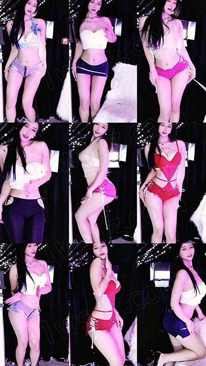 网红主播 小心心/热舞心儿 人气搔播纤腰臀圆直播点舞 6V/0.9G