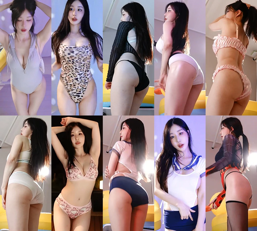 [主播]Twitch直播韩国BJ ddooyaa 精选舞蹈剪辑[16V/2.81G]