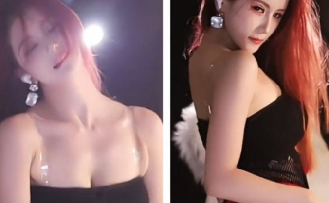 虎牙主播惹火美女女团主题热舞直播记录