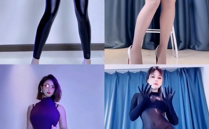 快手|猫儿 40万粉丝网红T型怼臀骆驼趾 6V/0.9G